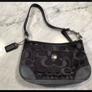 Black Coach Shoulder bag